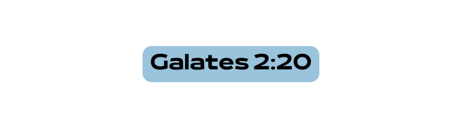Galates 2 20